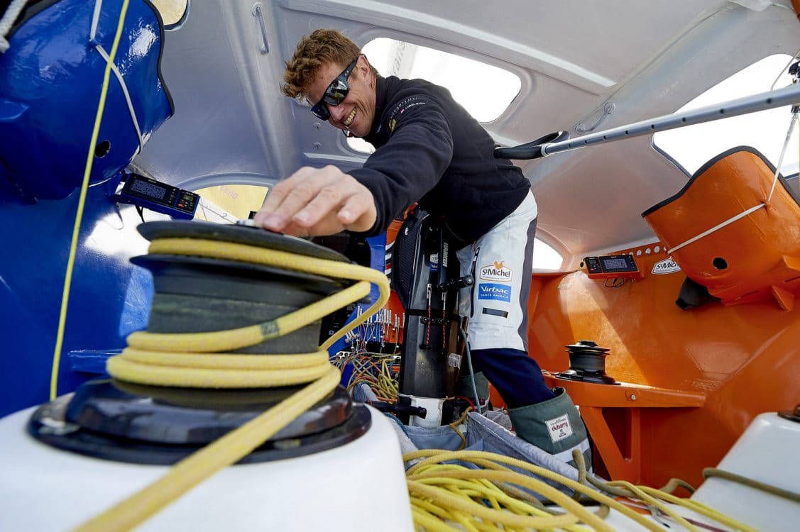 120416, ENTRAINEMENT, PETIT TEMPS, JEAN PIERRE DICK, MONOCOQUE, ST MICHEL, VIRBAC, VOILE, VENDEE GLOBE, 2016