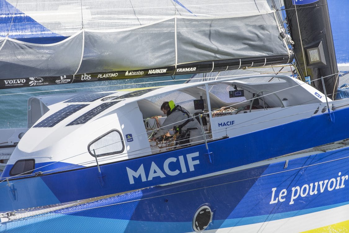 voile, mars, action, aerien, helico, aerial, trimaran, multicoques, multihull