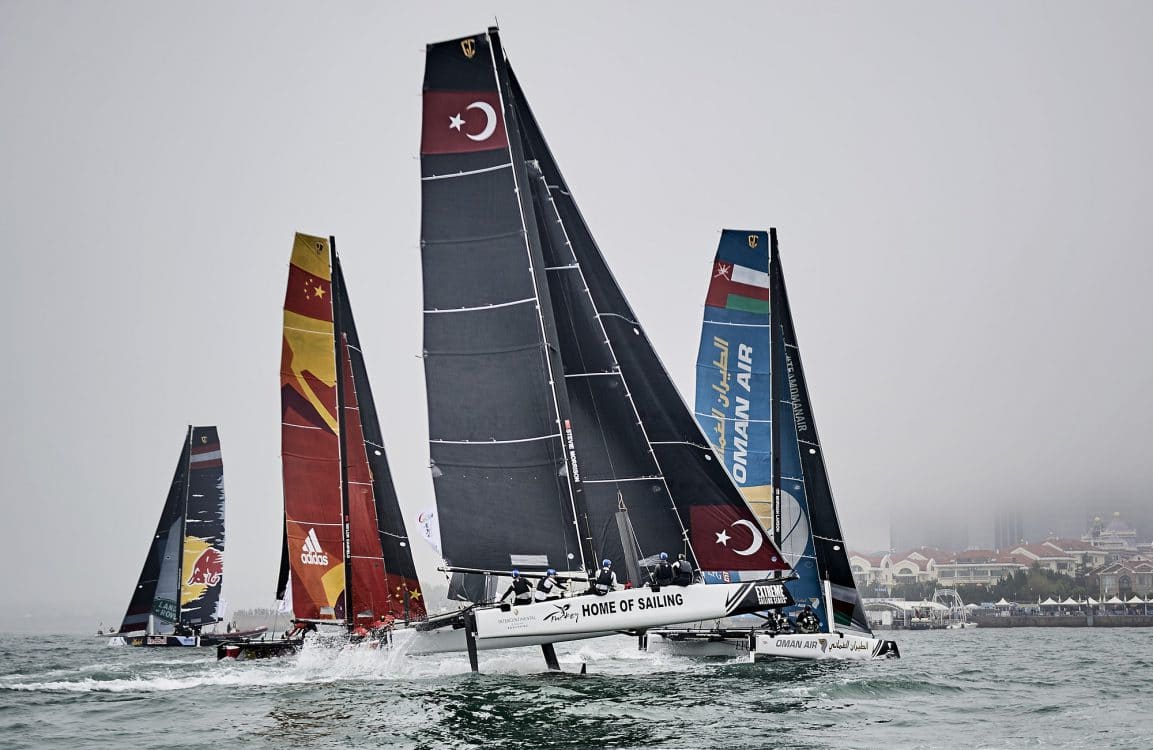 GC32, Foiling Catamaran, Qingdao, China, The Extreme Sailing Series