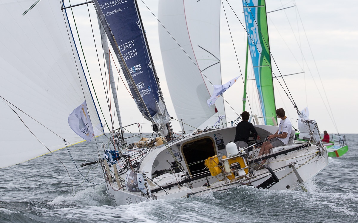 2016, DEPART, class 40, double, ncr, normandy channel race 2016, start