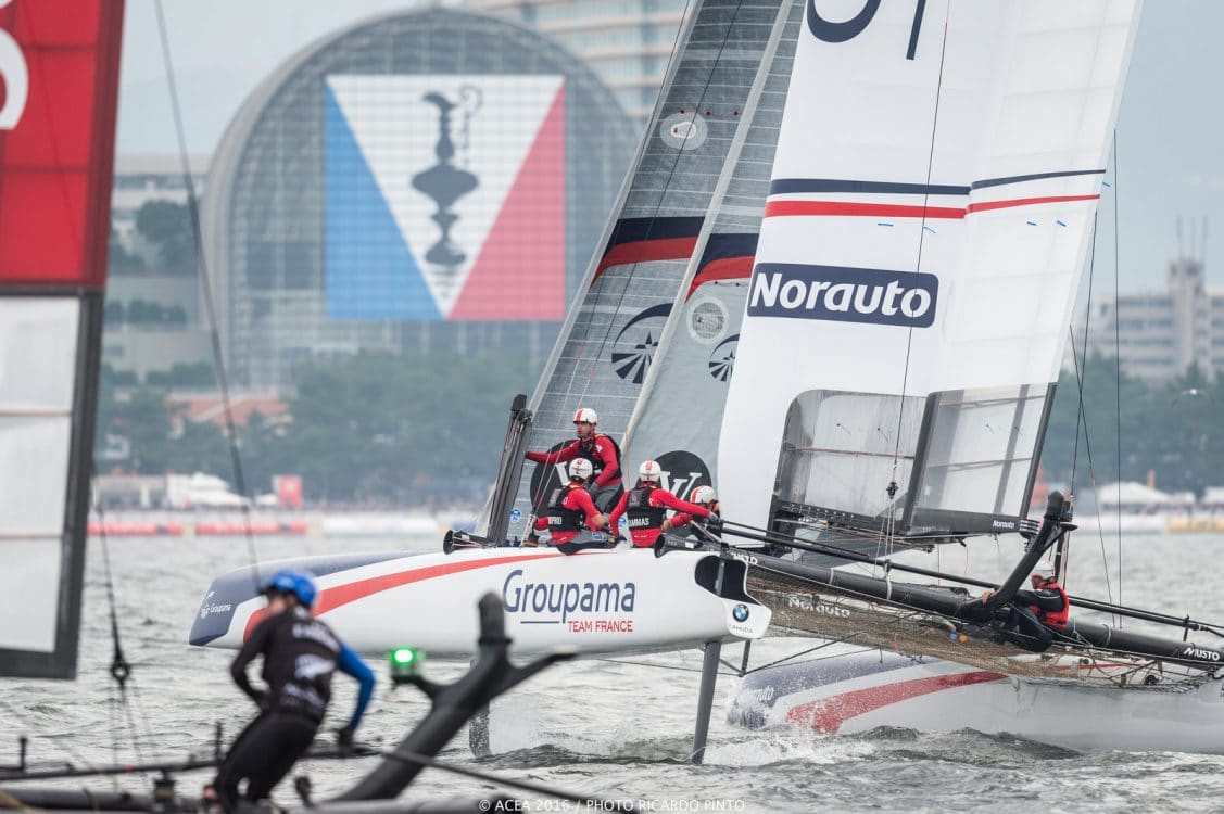 2016, 35th America's Cup Bermuda 2017, AC35, AC45f, Asia, Fukuoka, Inshore Races, Japan, LVACWS 2016, Louis Vuitton America's Cup World Series Fukuoka, Multihulls, One Design, RD2, RP, Racing Day 2, Regatta, Ricardo Pinto, Sailing