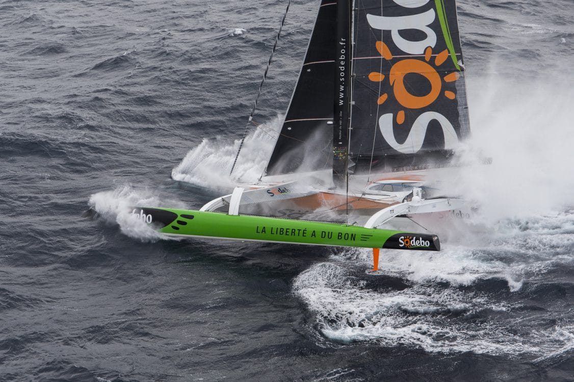 octobre, record, stand by, action, multihull, multi, trimaran