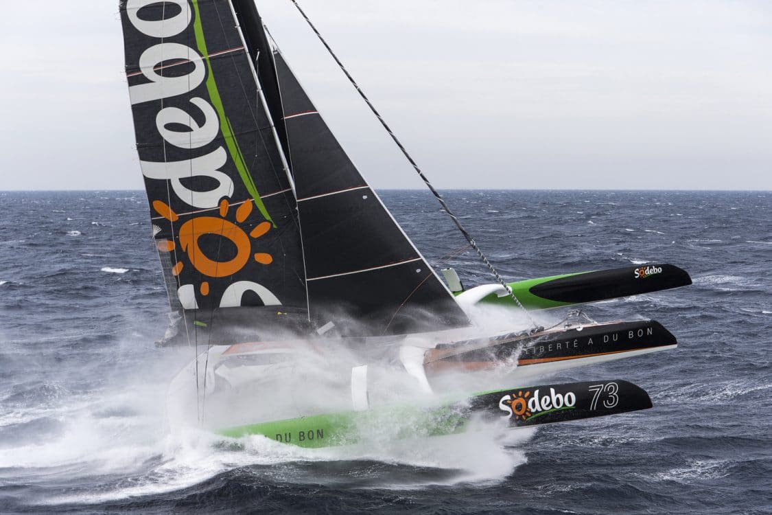 octobre, record, stand by, action, multihull, multi, trimaran