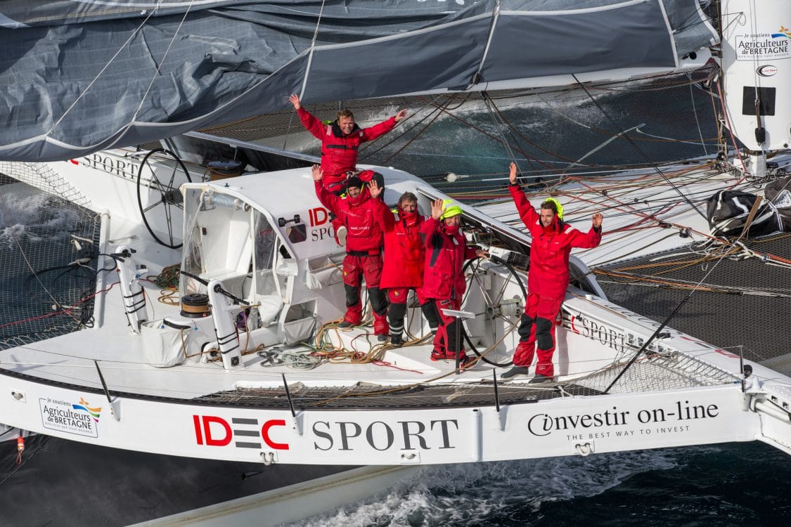 2016, joyon francis, idec sport, maxi-trimaran, record, trophee jules verne, trophy, multihull