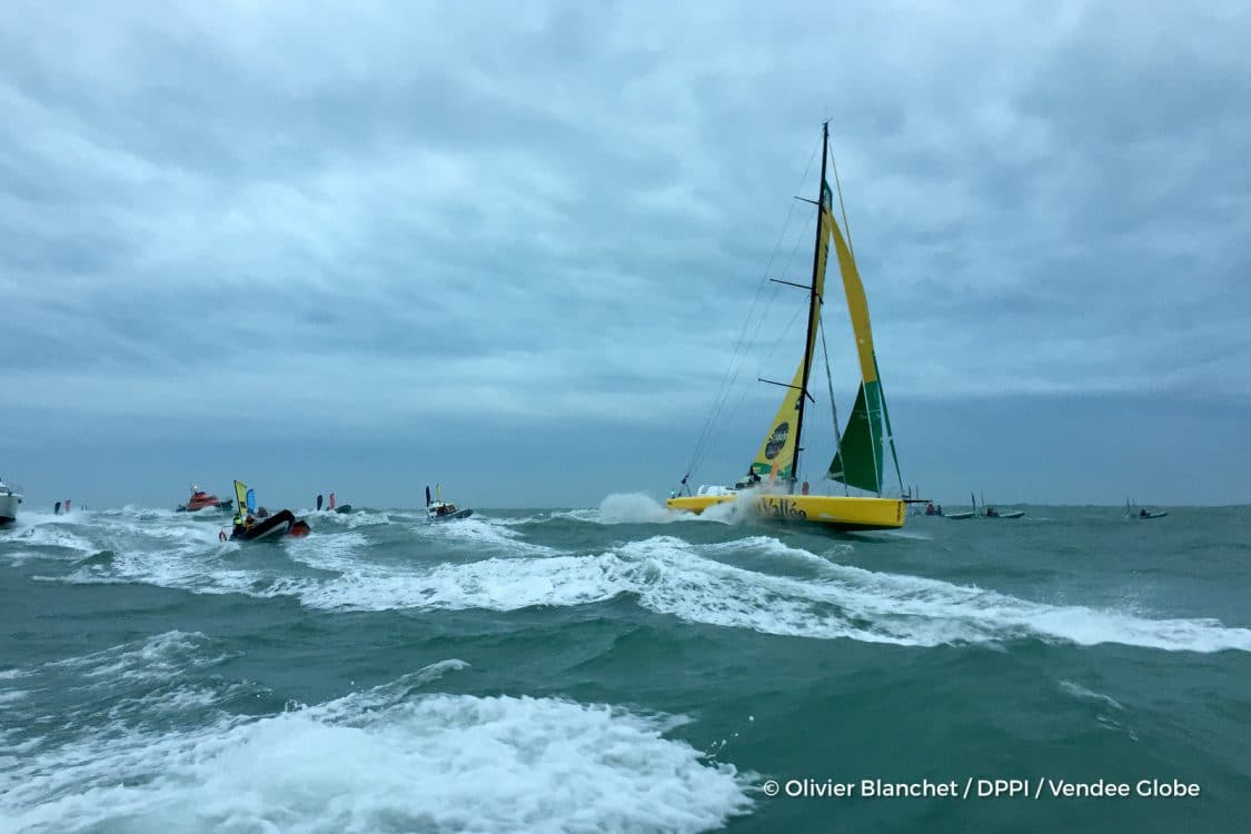 voile, tour du monde, finish, arrivée, solitaire, solo, race, course