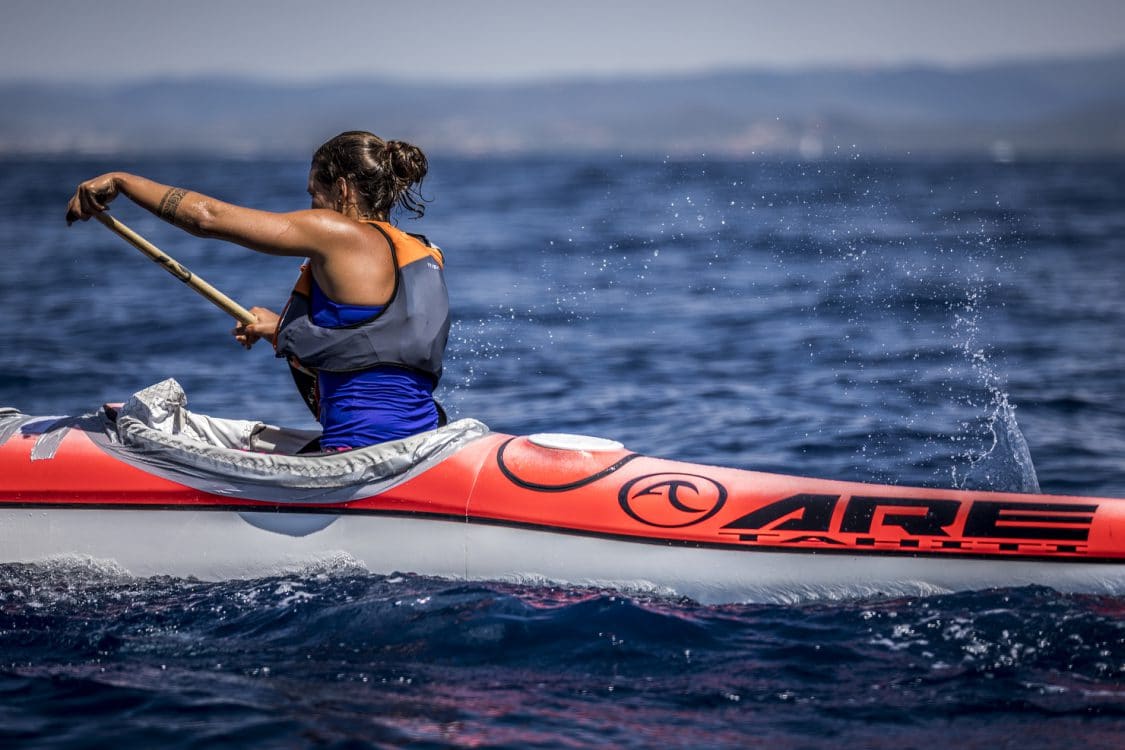 La Porquerollaise, Pirogue, Va'a