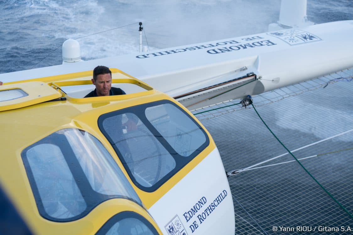 Barre, Gitana 17, Onboard, Sebastien Josse