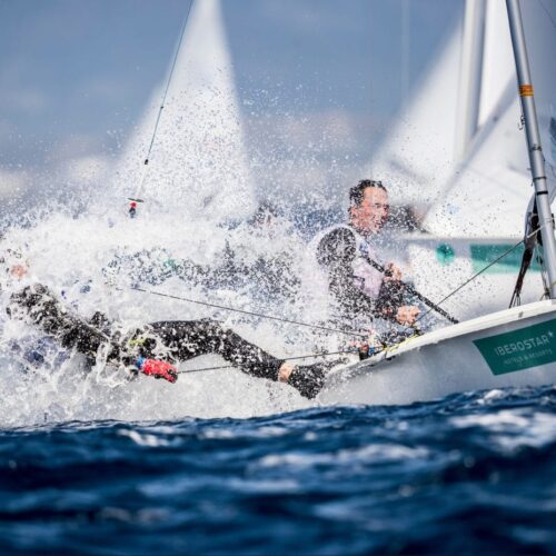 2018, 470 Men, FRA 17 470 Men FRA-79 Hippolyte MACHETTI Sidoine DANTÈS, Mallorca, Olympic sailing, Trofeo Princesa Sofia Iberostar