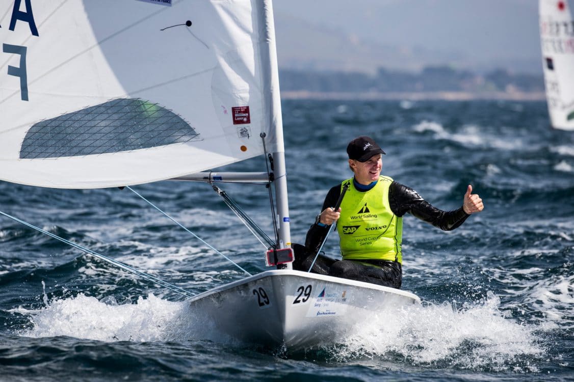 CLASSES, FRA 209021 29 Jean Baptiste Bernaz (M) Laser, LASER, Olympic Sailing, Sailing Energy, World Cup Series Hyeres, World Sailing